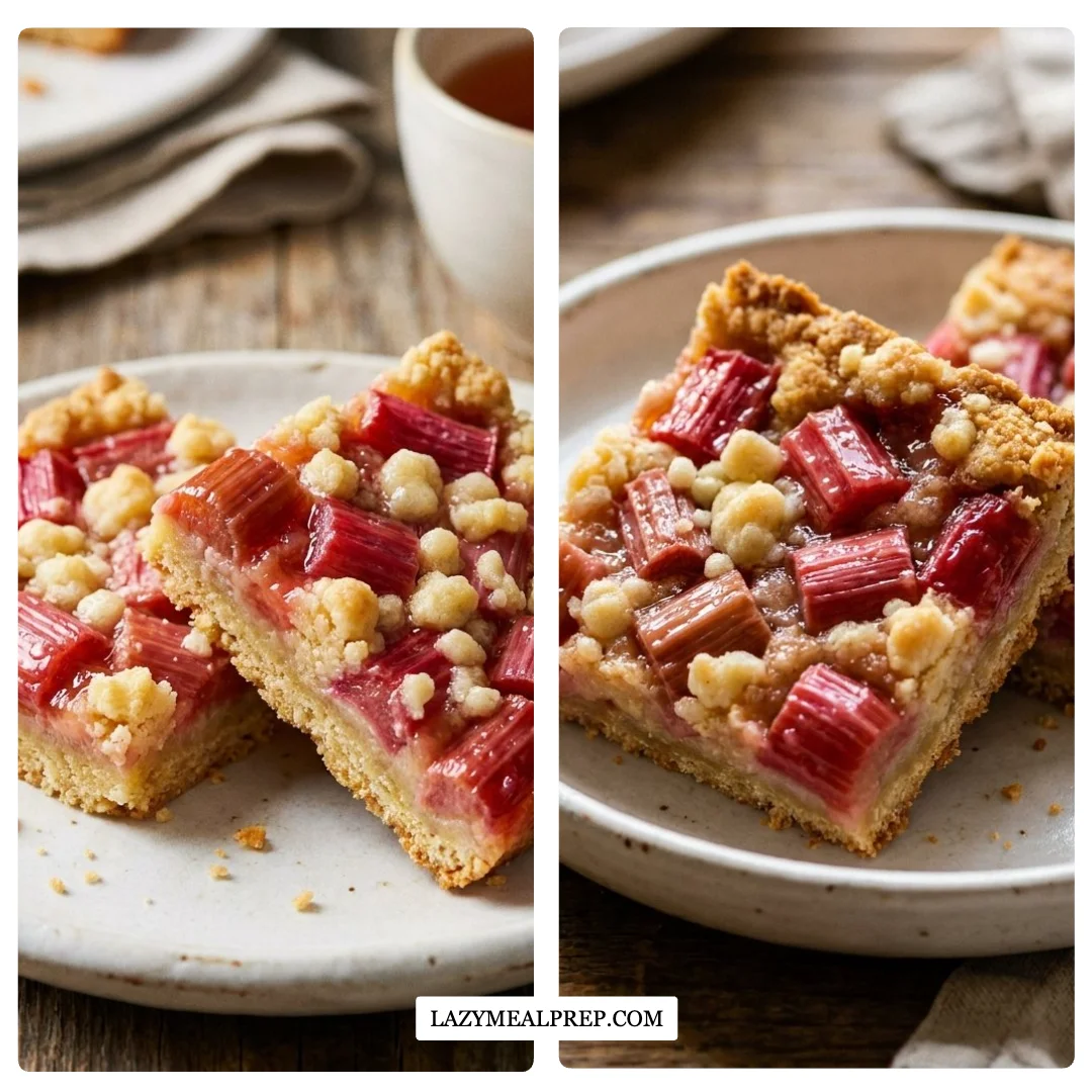 Sweet and Tart Rhubarb Bars You'll Fall in Love With