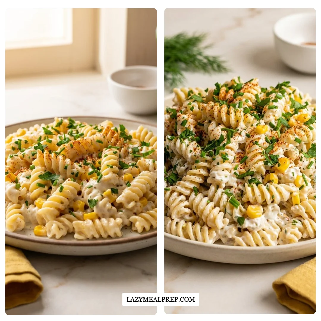 Tasty Elote Pasta Salad Home
