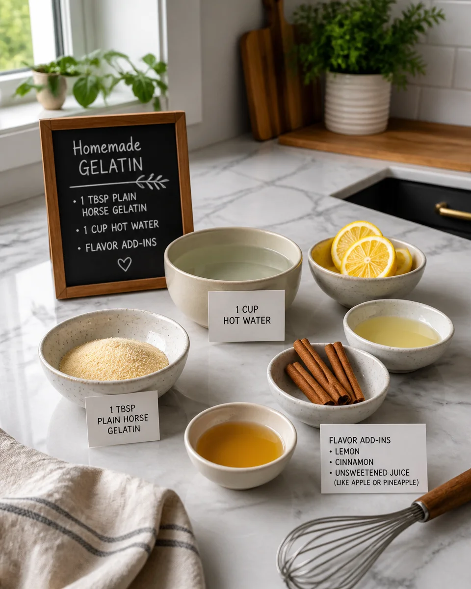 horse gelatin trick recipe