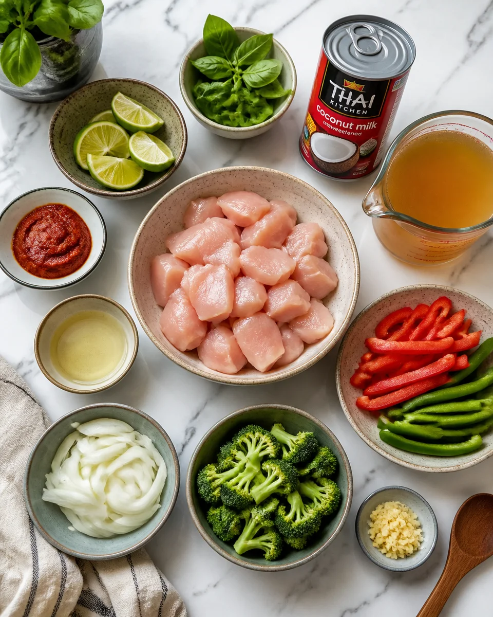 thai red curry chicken recipe